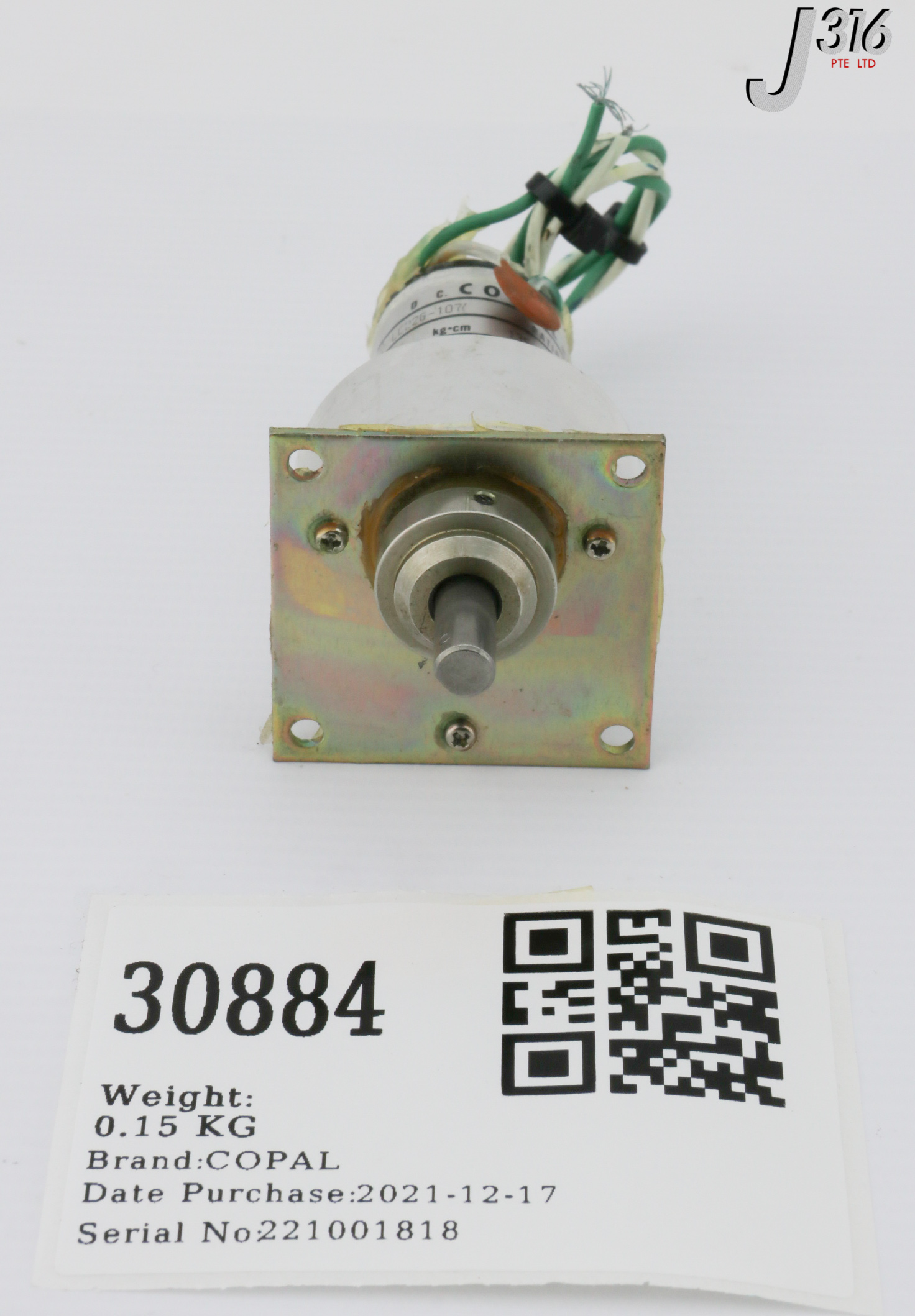 30884 COPAL DC GEARED MOTOR, 60:1 135RPM LC22G-107 | eBay